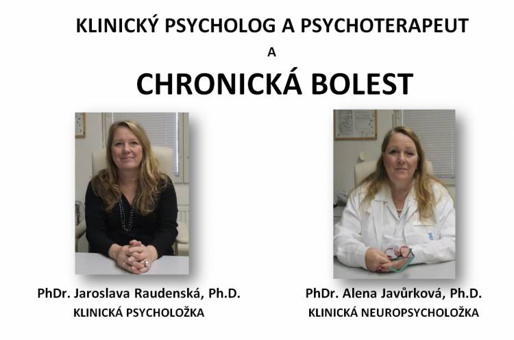 KLINICKÝ PSYCHOLOG A PSYCHOTERAPEUT A CHRONICKÁ BOLEST